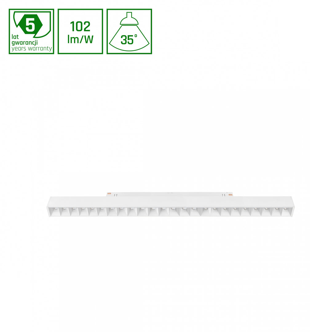 Corp de iluminat liniar alb Grid L WLD+40042_CASAMBI