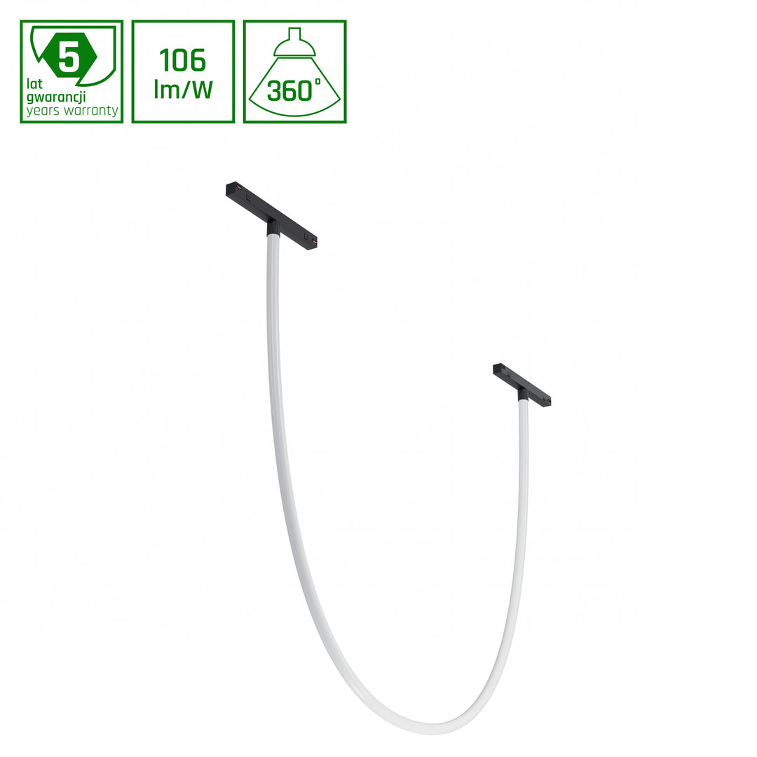 Corp de iluminat flexibil Neon L 1500mm pentru sina WLD+40059