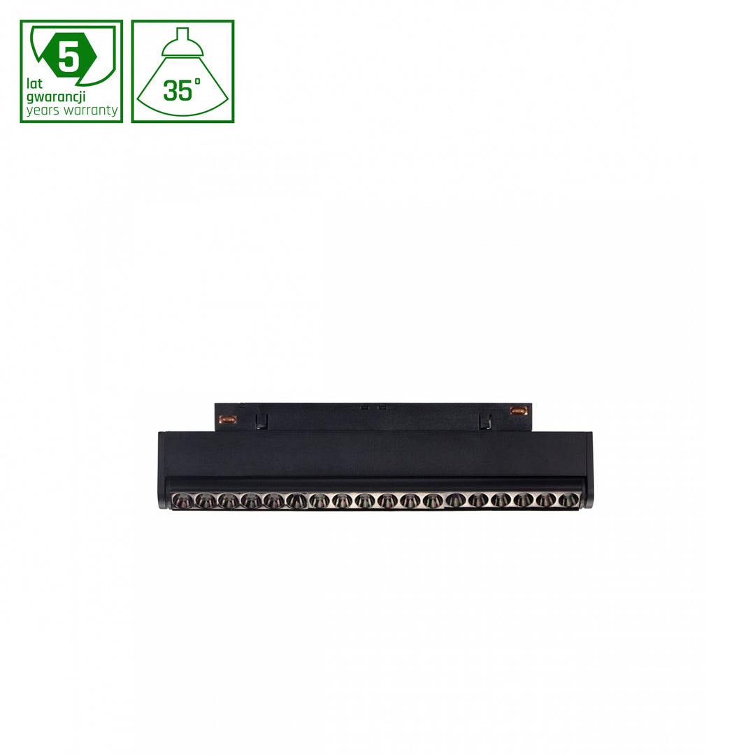Corp de iluminat liniar negru Grid S WLD+40061