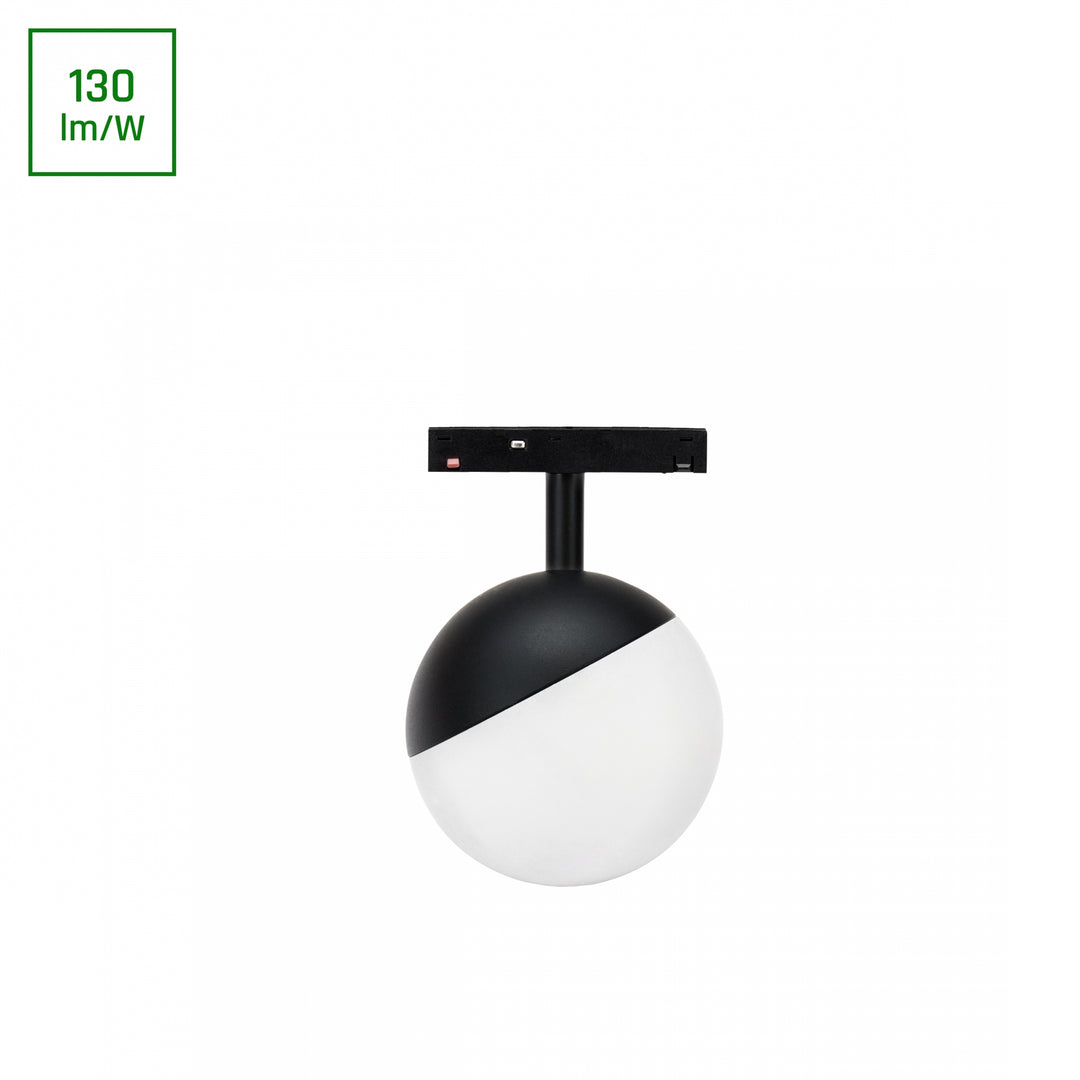 Spot GLOBE cu montaj pe sina WLD+70001WW