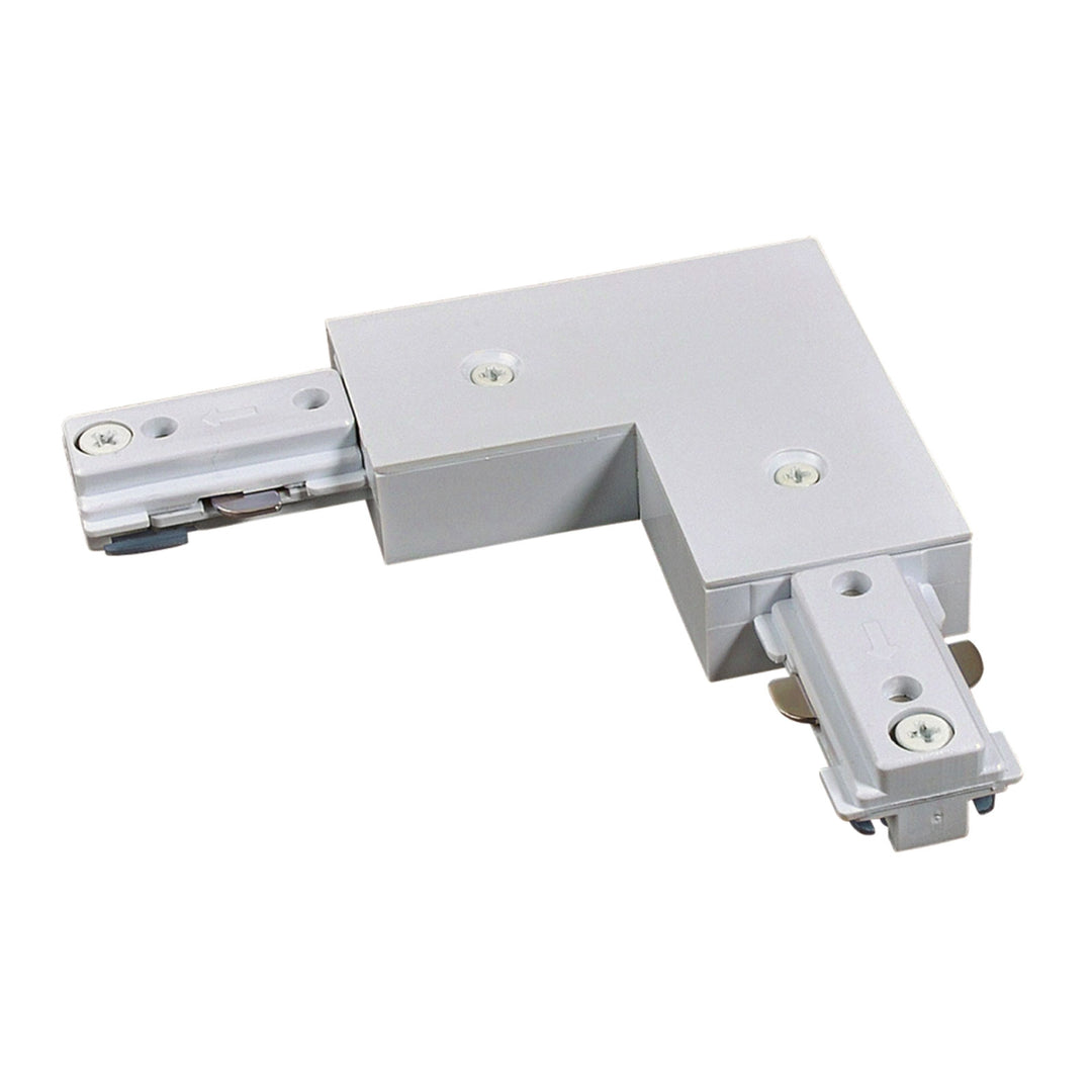 Conector alb L stanga pentru sina SPS