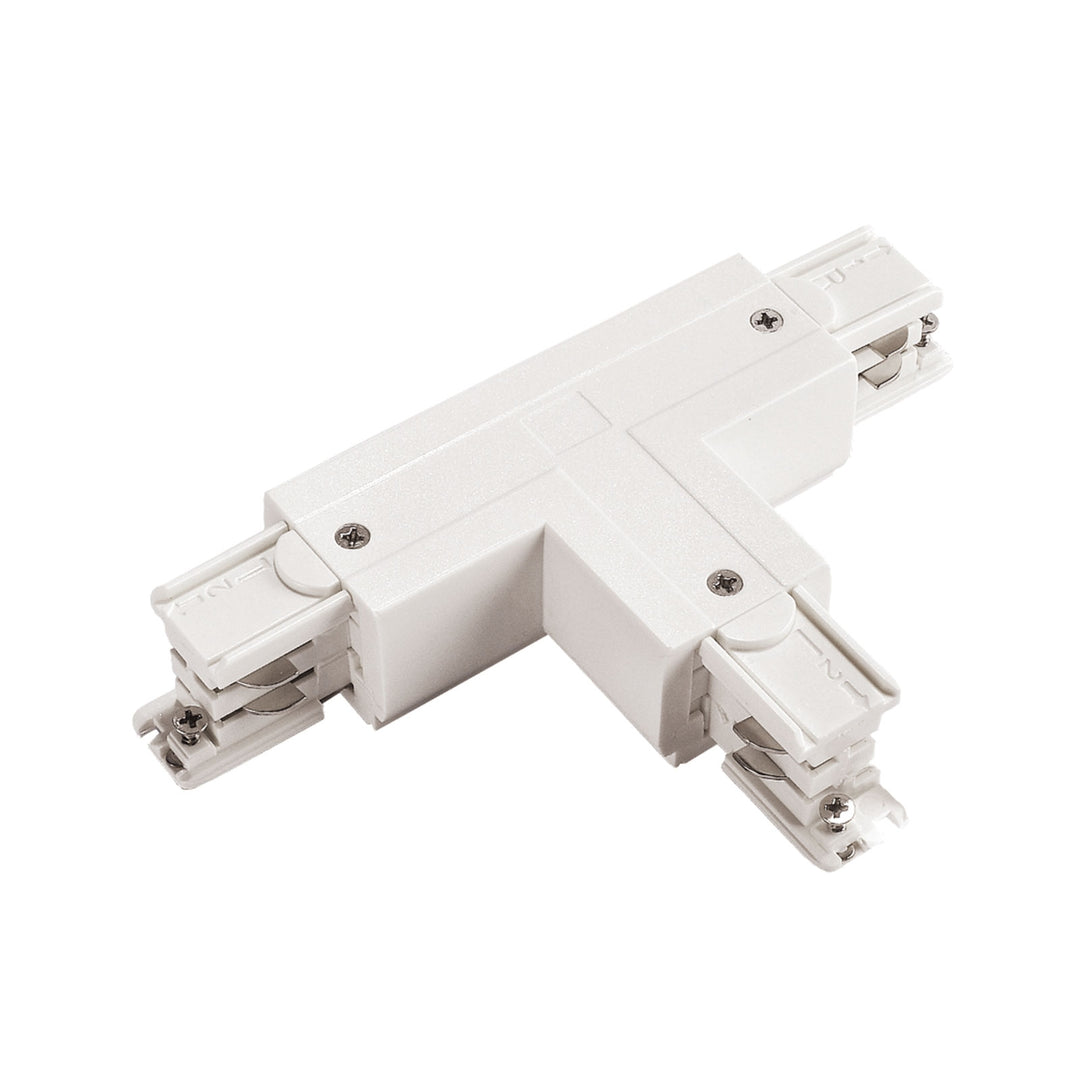 Conector stanga alb T SPS 2