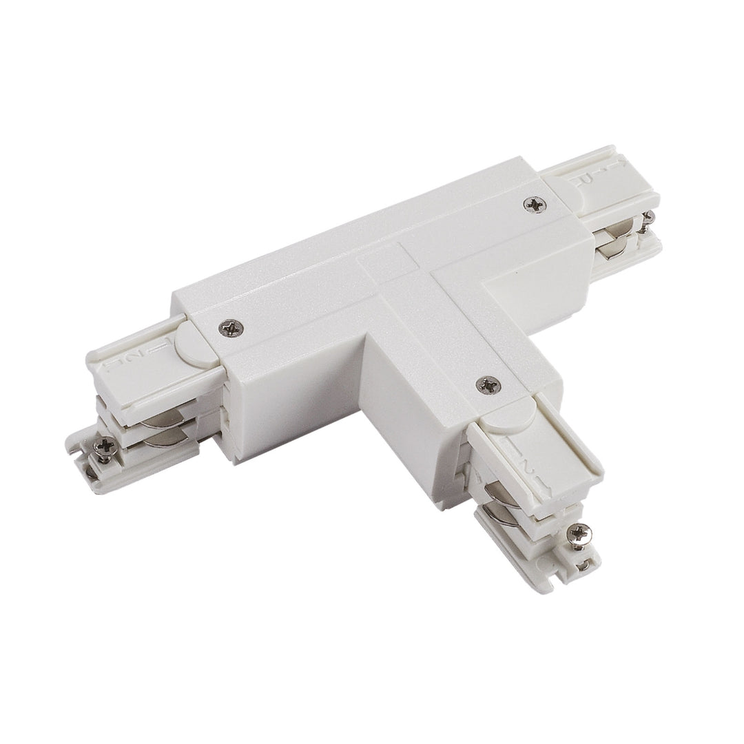 Conector dreapta alb T SPS 2