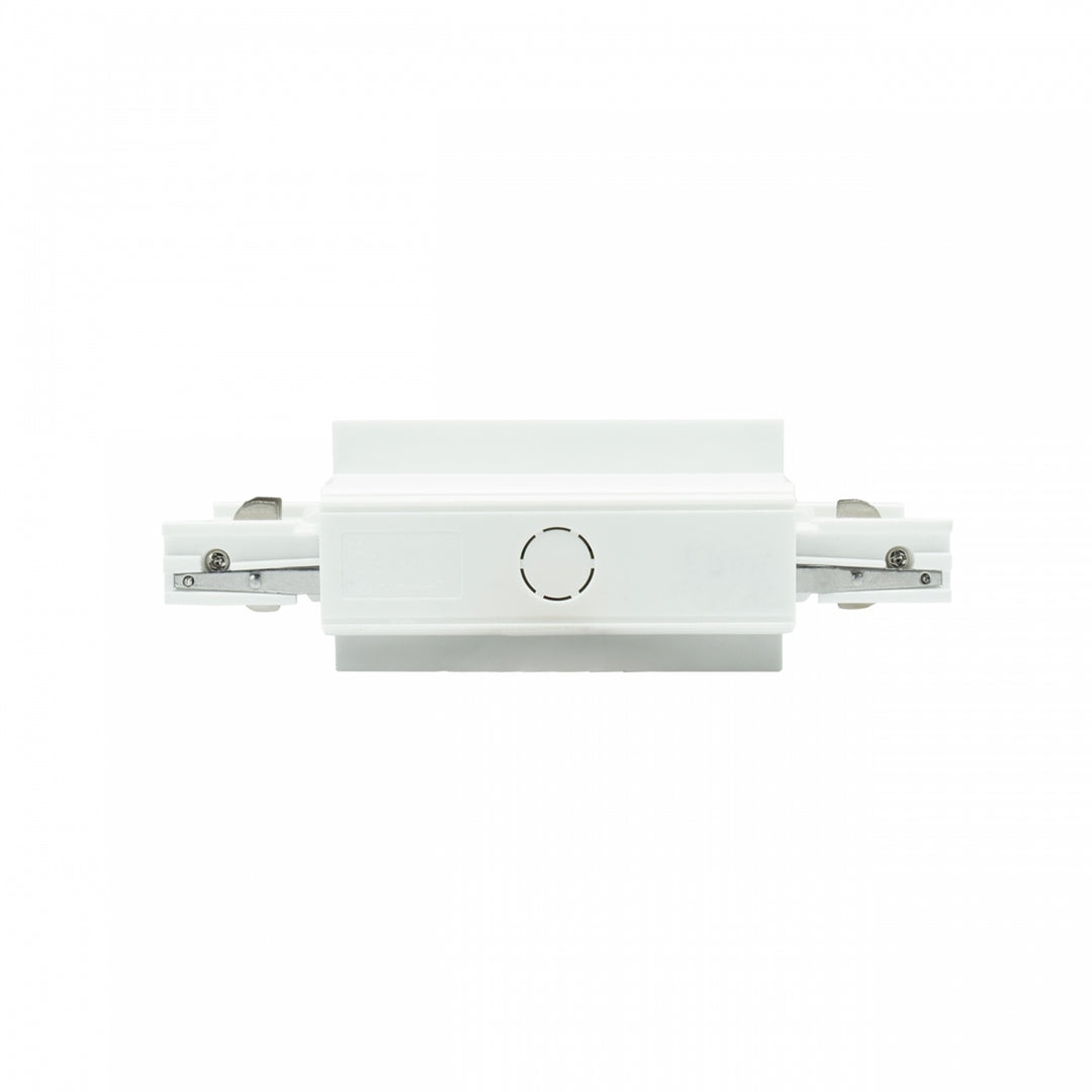 Conector electric alb pentru sina incastrata SPS