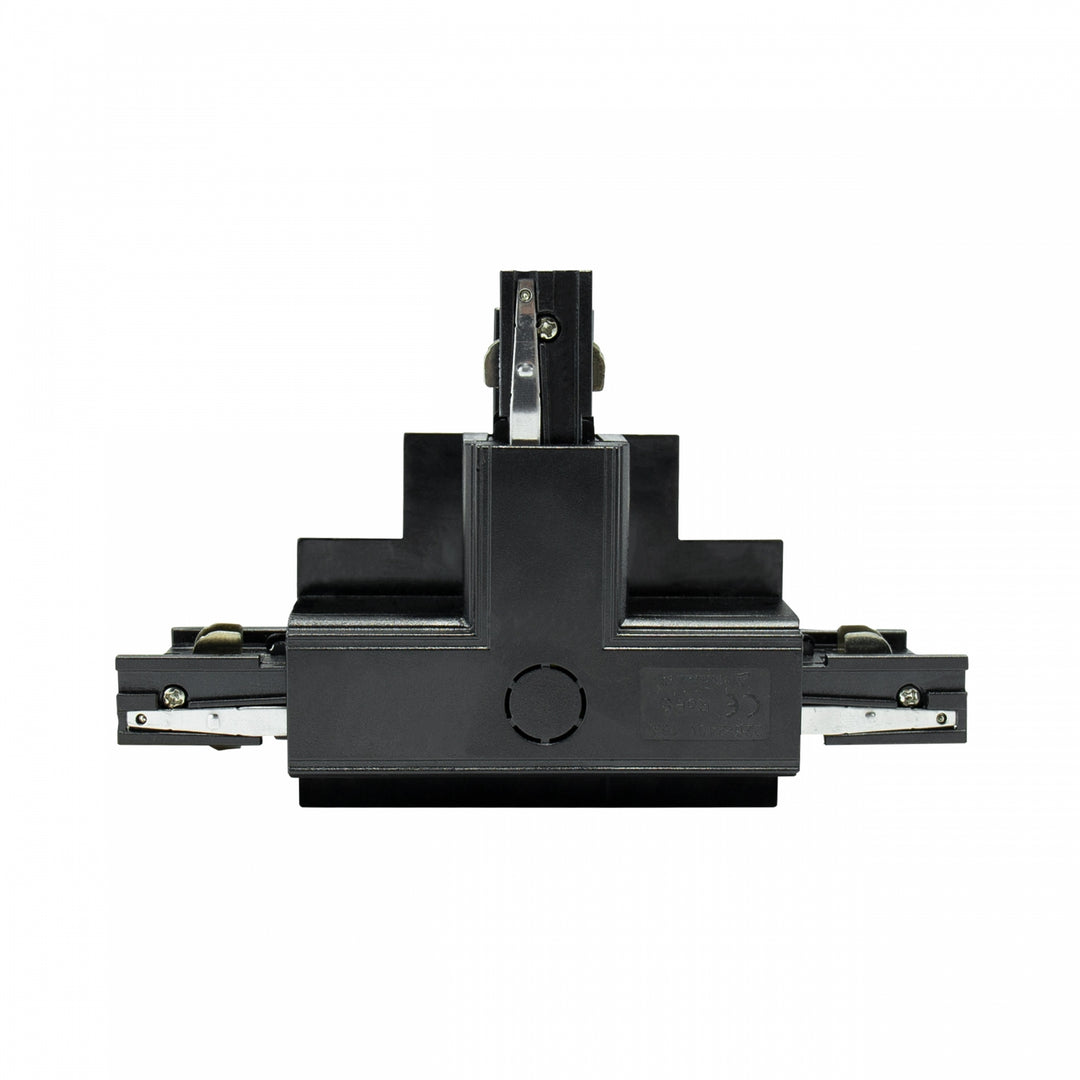 Conector negru stanga model T2 pentru sina incastrata SPS