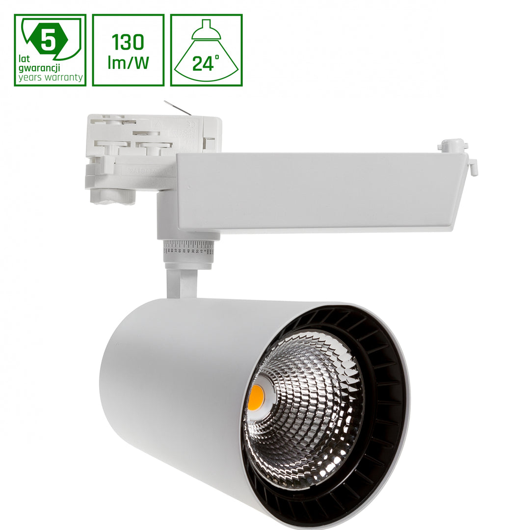 Spot MDR EDEGRA 830 27W 230V 24DEG WHITE