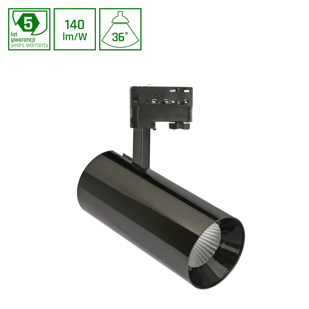 Spot MDR BRANTA METALICA 830 19W 230V 36DEG BLACK