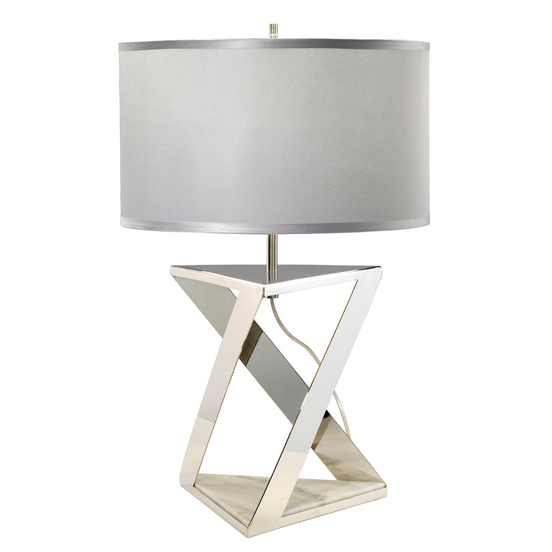 Lampa de masa Aegeus 1 lt nichel polisat