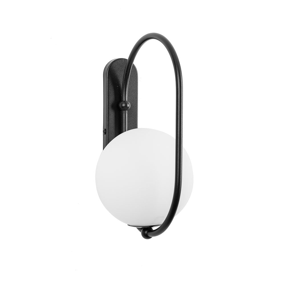 Aplica de perete Koban D neagra