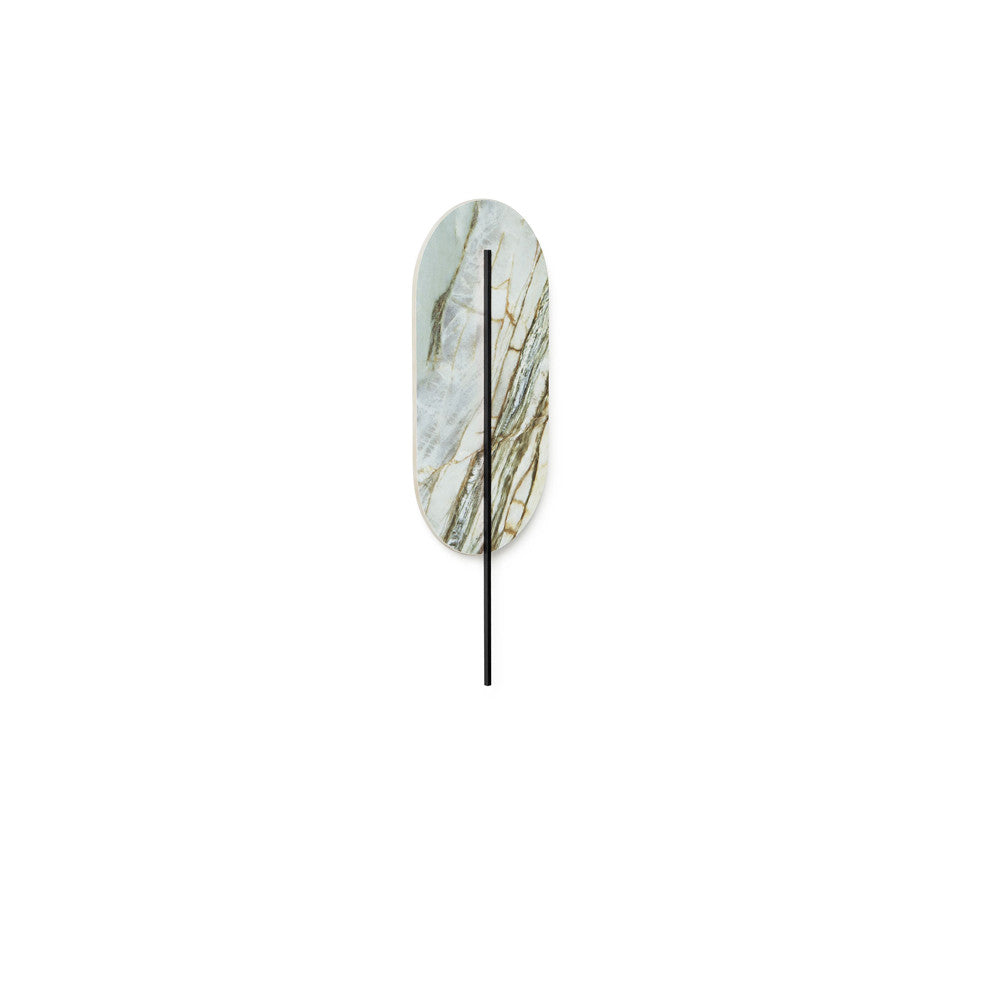 Aplica de perete Rokke STONE verde cu decoratiuni