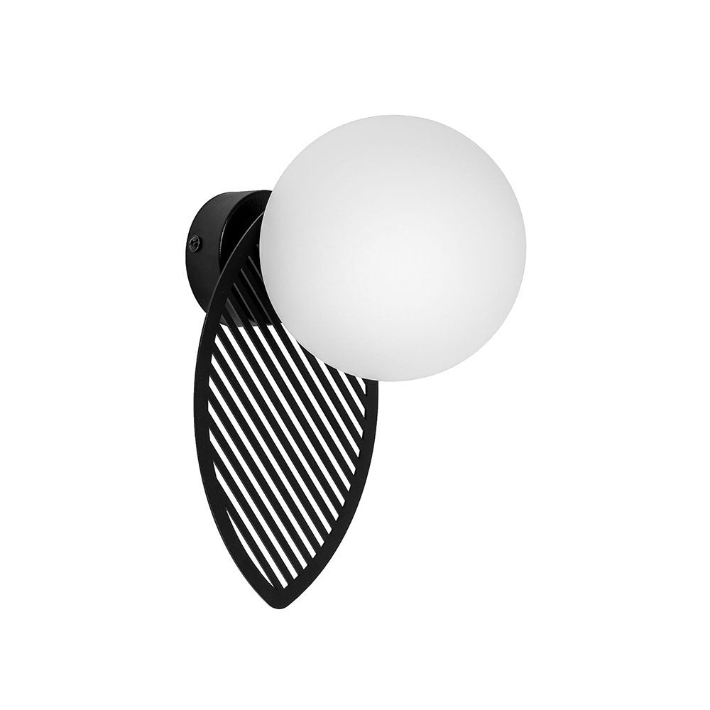 Aplica de perete Fyllo B neagra