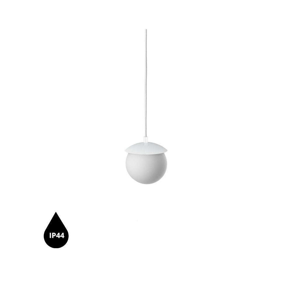 Pendul Kuul F alba IP44