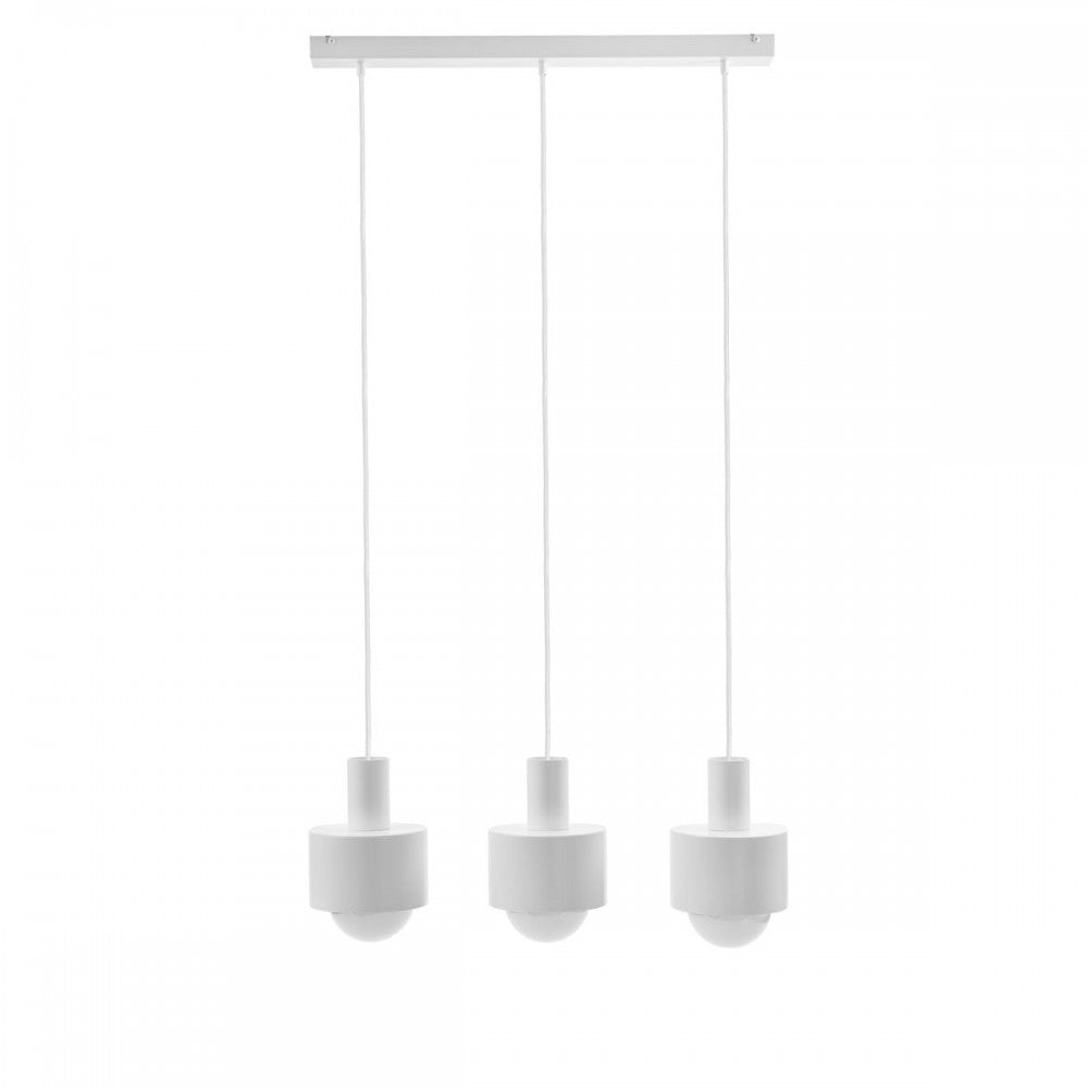 Lustra suspendata Enkel 3L alba