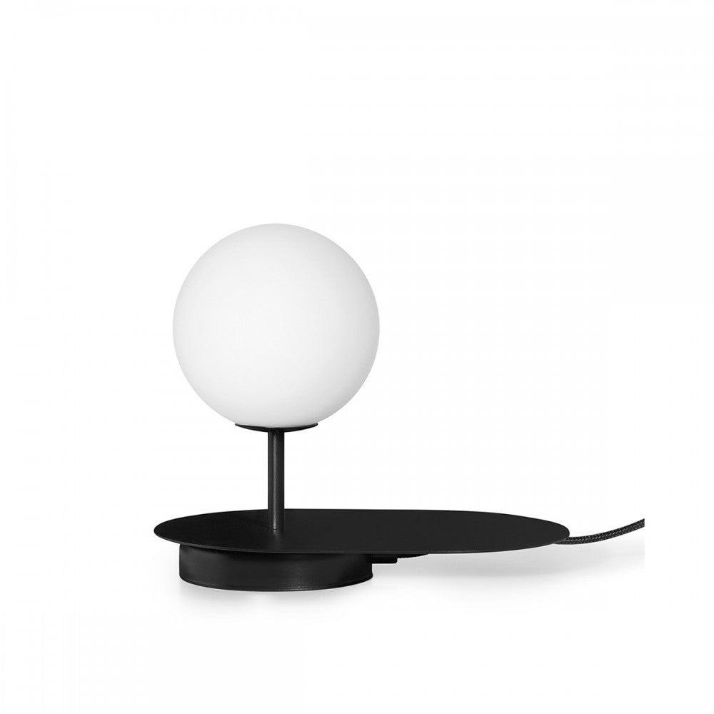 Lampa de masa cu raft Hanea ST neagra