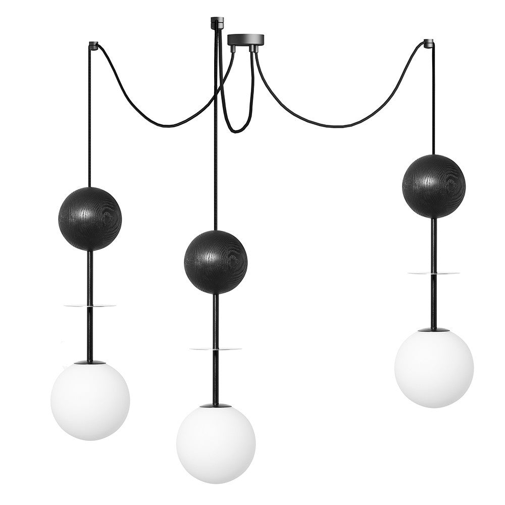 Lustra suspendata Oio A3 neagra