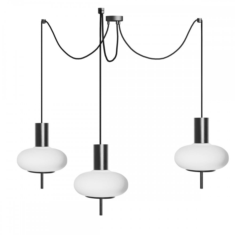 Lustra suspendata Torni A3 neagra