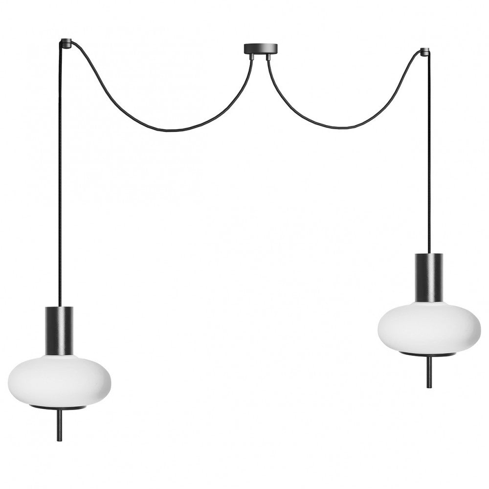 Lustra suspendata Torni A2 neagra