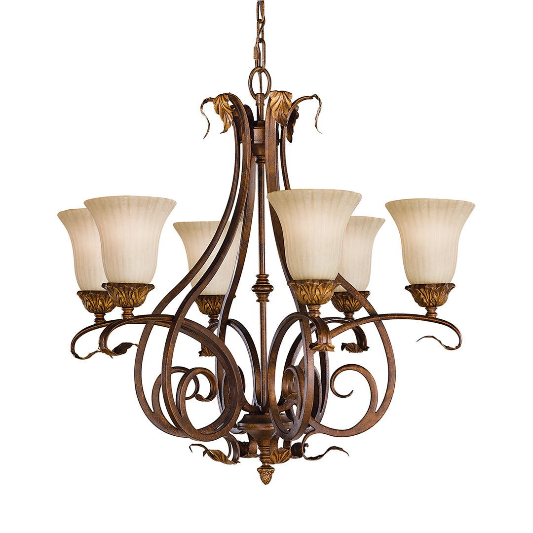 Candelabru Sonoma Valley 6 lt Aged Tortoise Shell