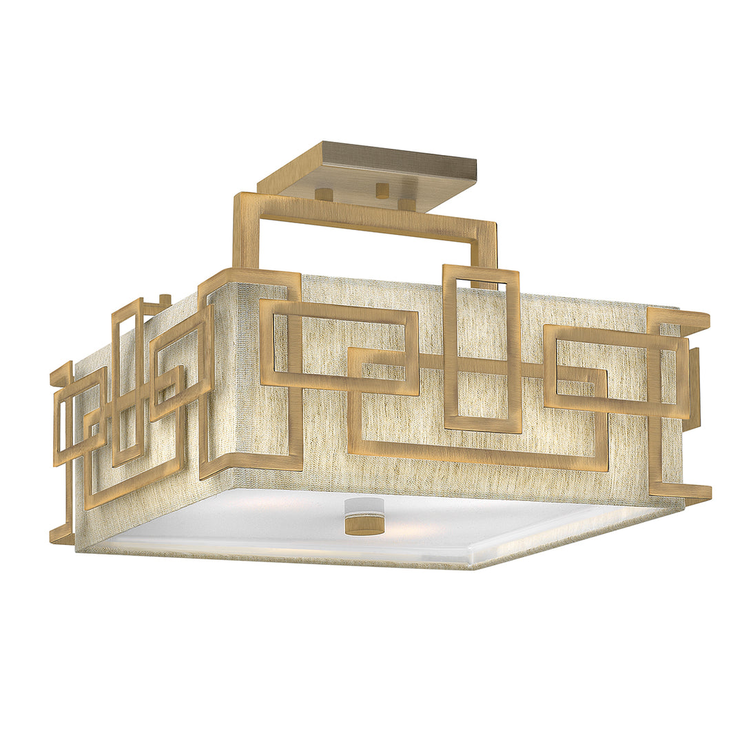 Plafoniera Lanza 3 lt Brushed bronz