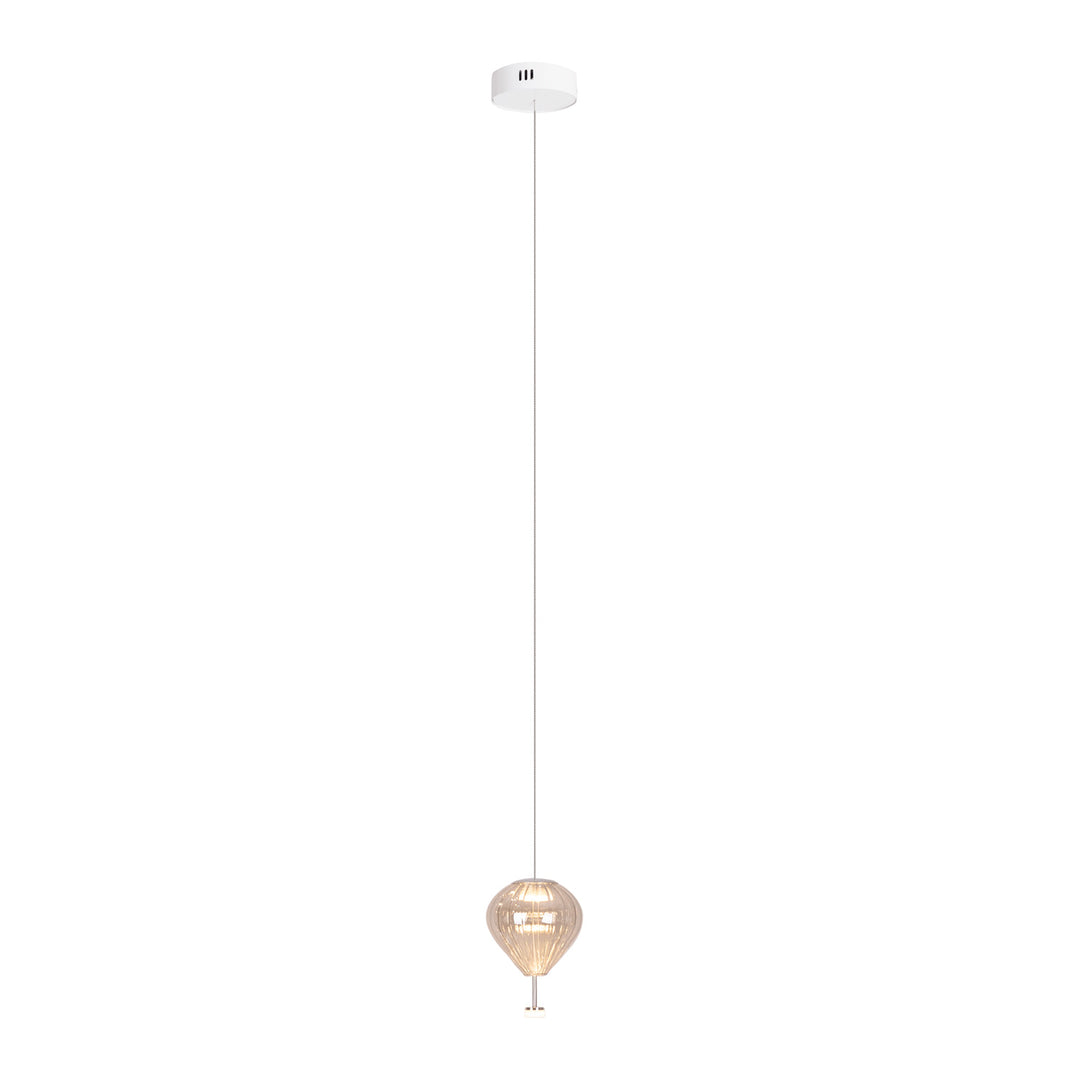 Pendul PALLONCINI 1 cu sticla amber Maxlight P0575