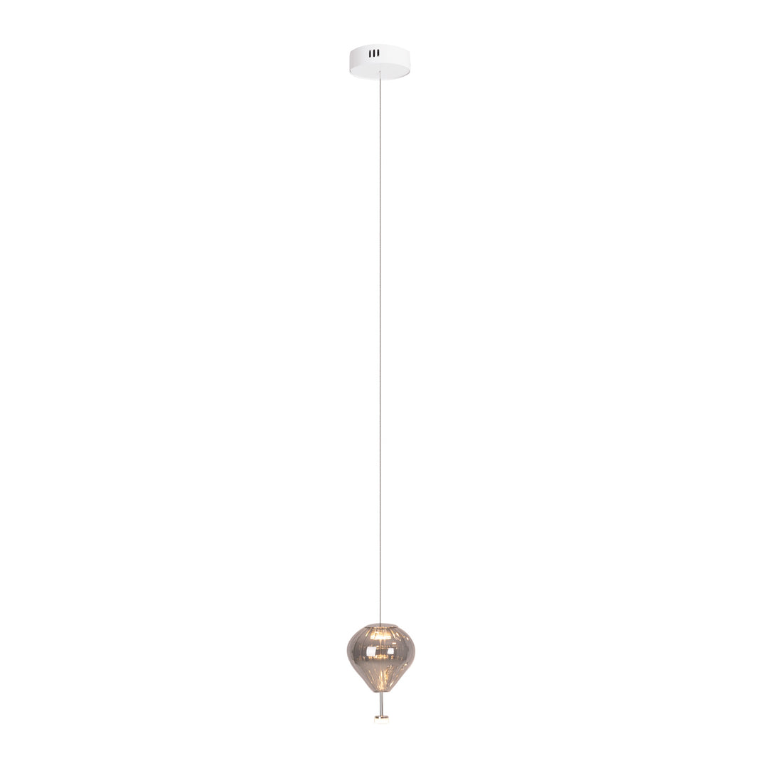 Pendul PALLONCINI 1 cu sticla fumurie Maxlight P0576