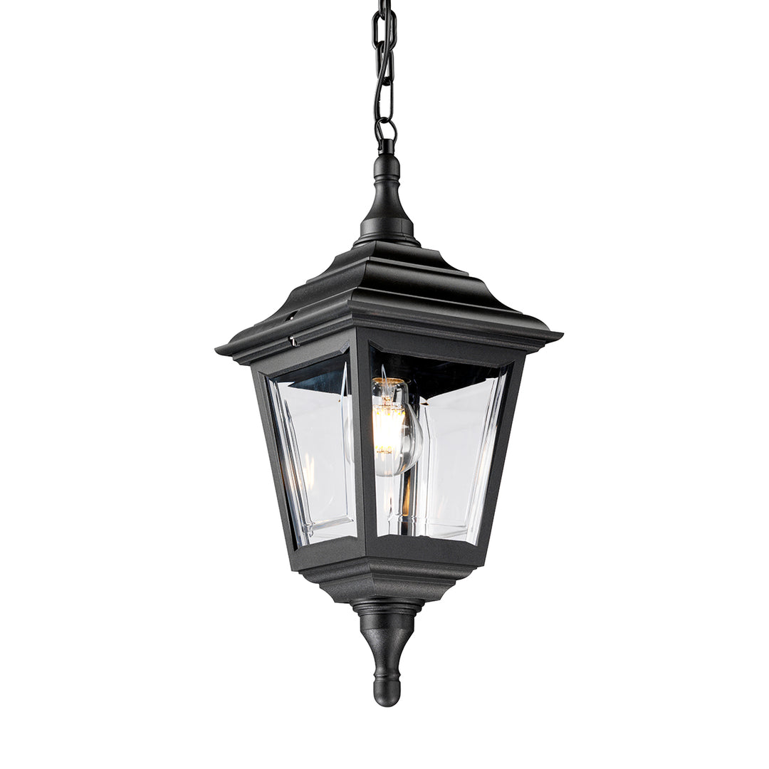 Pendul de exterior Kerry 1 lt negru