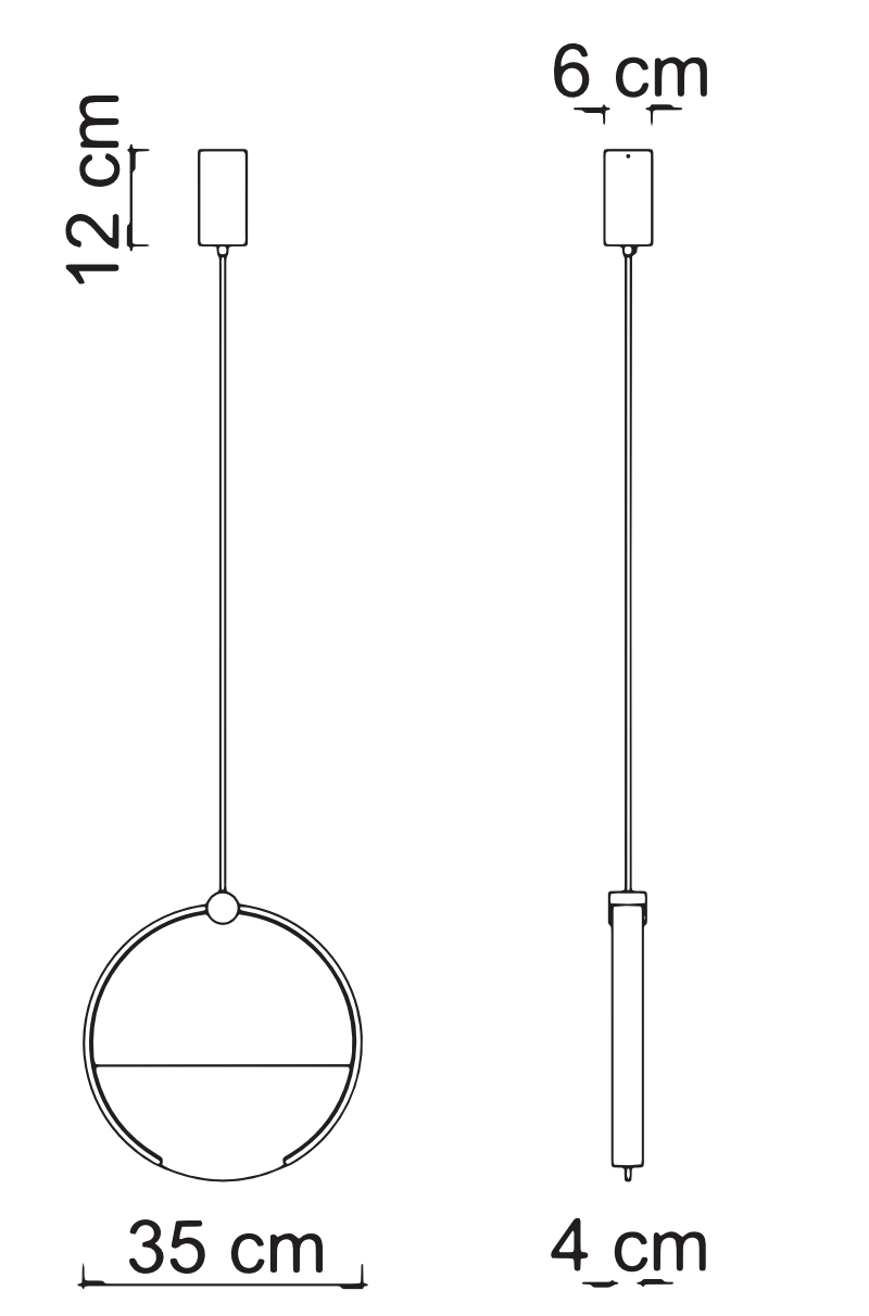 Pendul individual cu cadru metalic si insertii de sticla vitraliu Toy by Sikrea