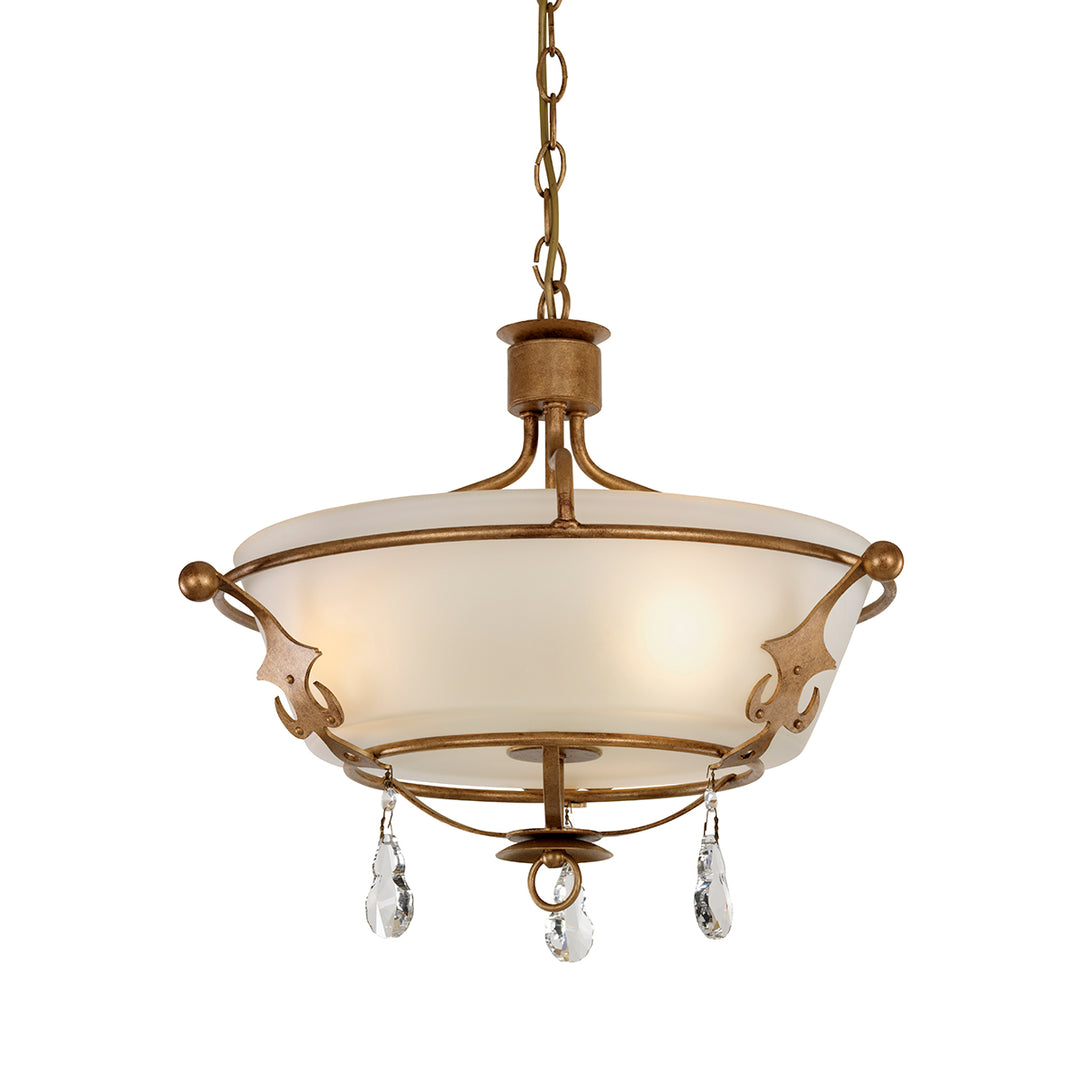 Lustra Windsor 3 lt patina aurie