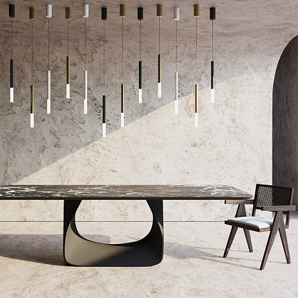 Pendul auriu  liniar Pro Shade Maytoni