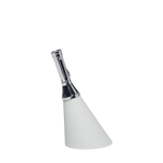 Lampadar / lampa de masa sub forma de laterna portabila FLASH - finisaj metalic -by Qeeboo