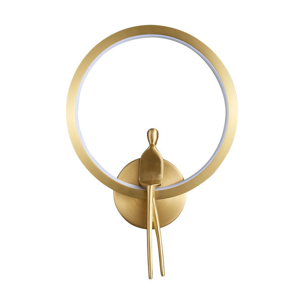 Aplica de perete led design figurina Amici 27cm