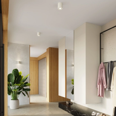Spot aplicat wabi sabi bej beton Sollux