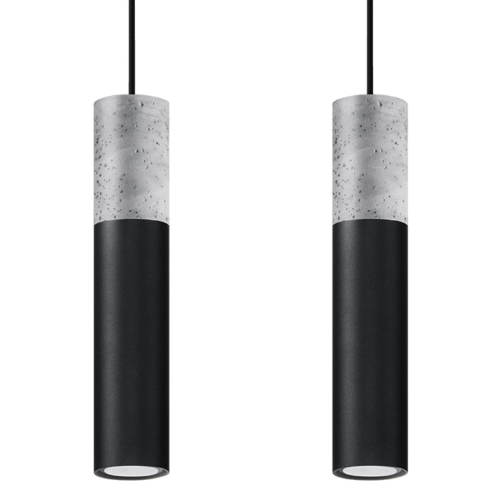 Lampa suspendata BORGIO 2 negru SL.0651