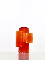 Vaza din cuburi de sticlă suprapuse Tetris by Dechem