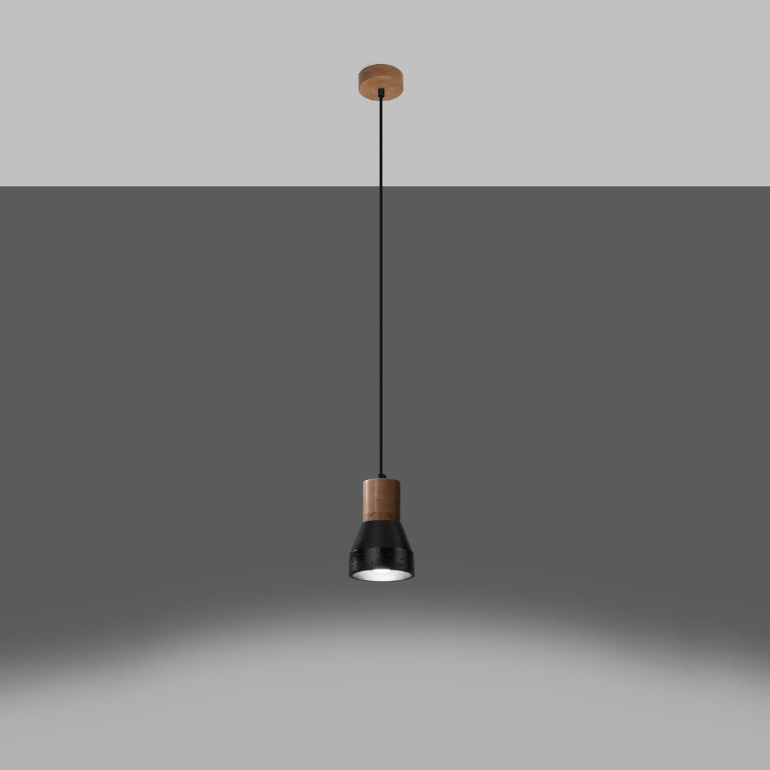 Lampa suspendata QUBIC negru SL.0963