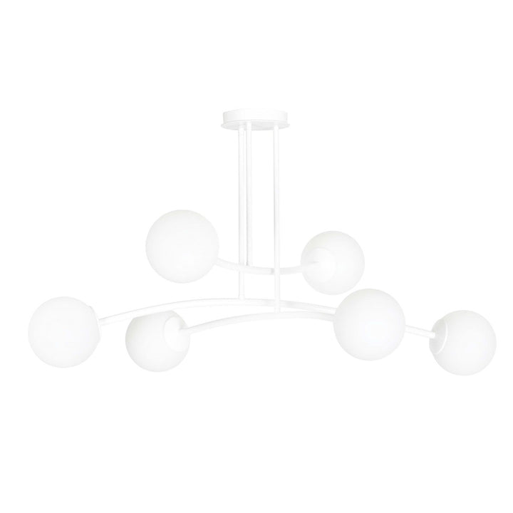 Lustra HALLDOR 6 alba