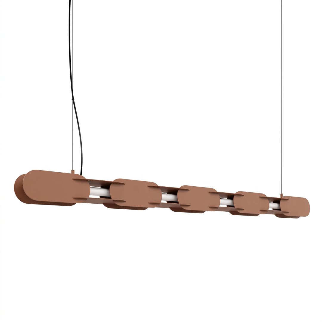 Lustra suspendata Chain 158 finisaj mocca LED 3000K