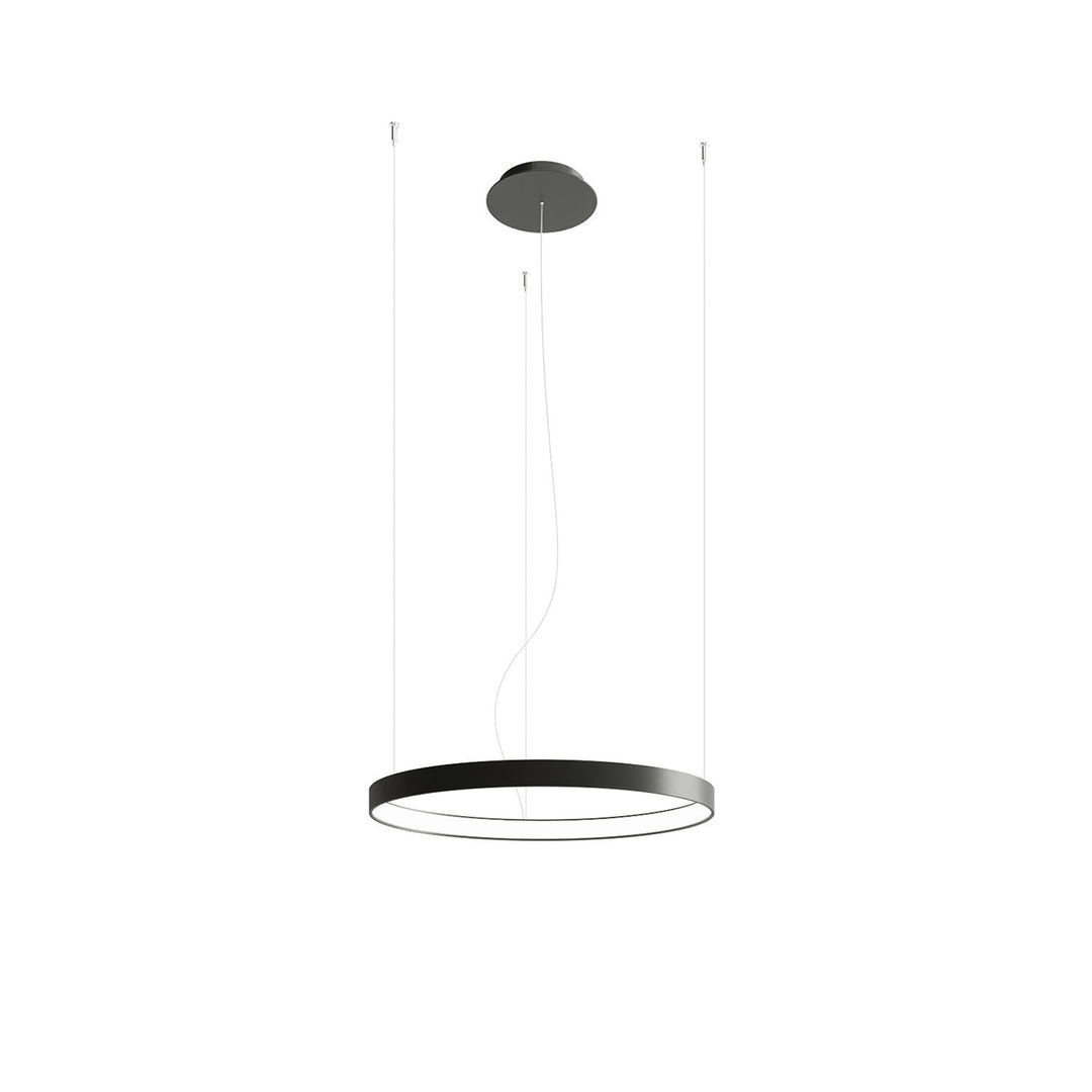 Lustra suspendata Rio 55 finisaj negru 3000K