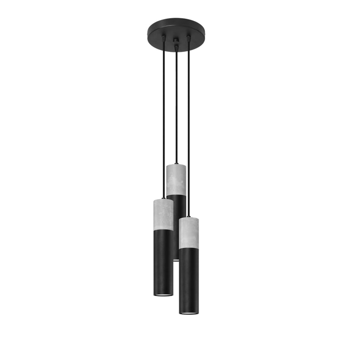 Lampa suspendata BORGIO 3P negru SL.1081