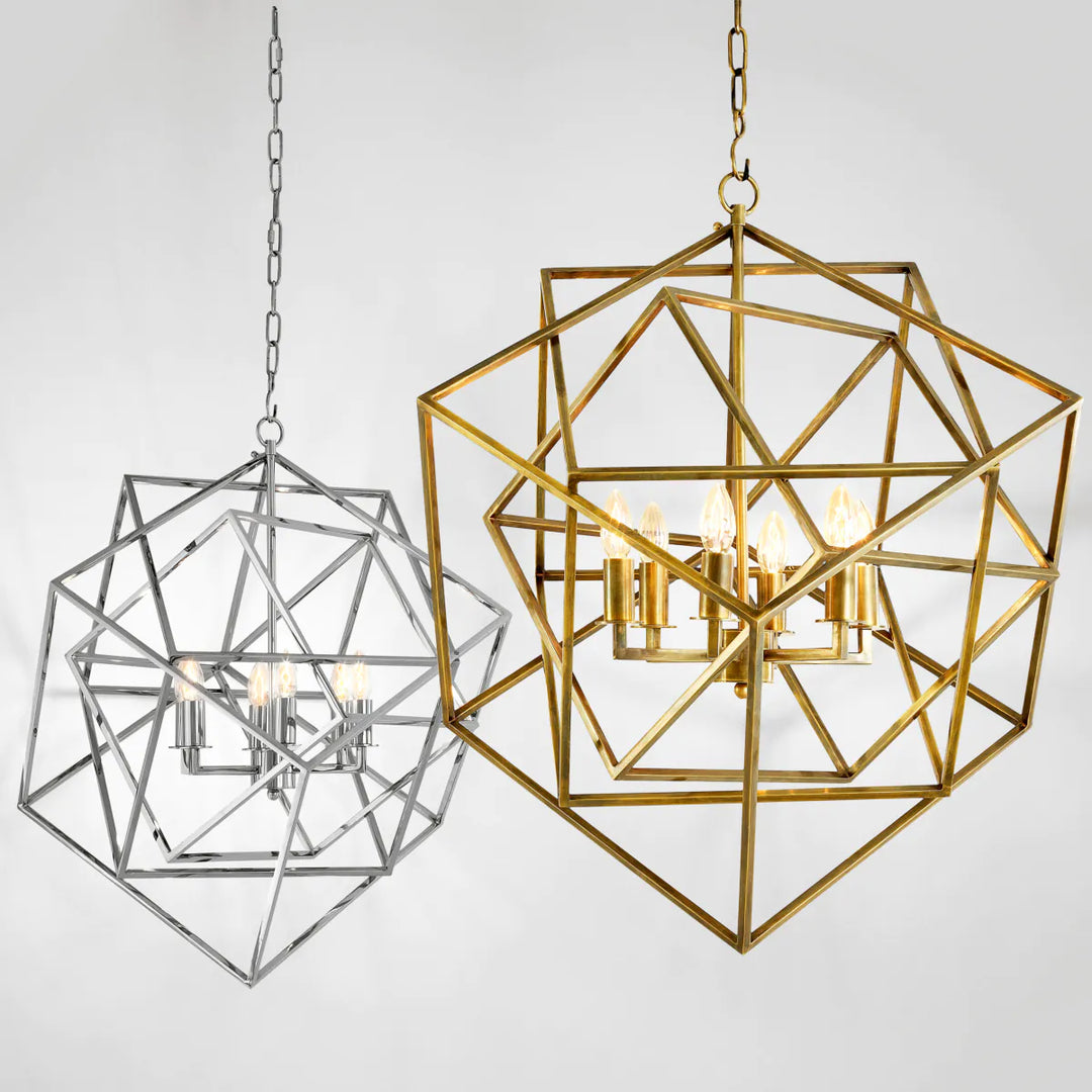 Lustra cu design minimalist modern Matrix by Eichholtz