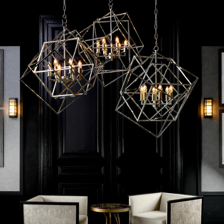 Lustra cu design minimalist modern Matrix by Eichholtz