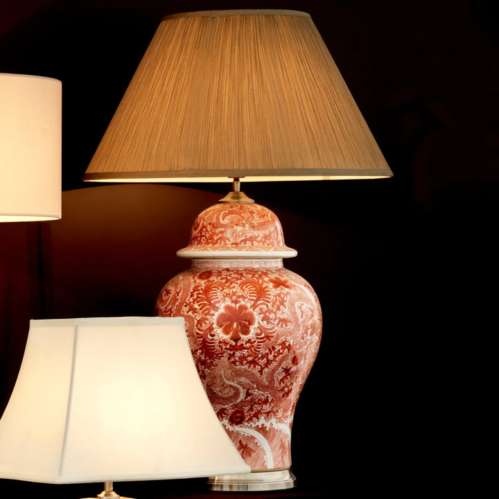 Lampa de masa cu design floral Palmarito by Eichholtz
