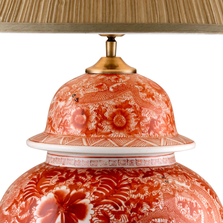 Lampa de masa cu design floral Palmarito by Eichholtz