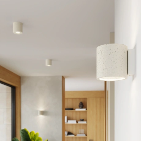 Spot aplicat wabi sabi bej beton Sollux