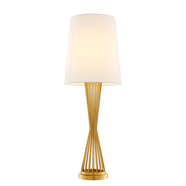 Lampa de masa eleganta in forma de clepsidra Holmes by Eichholtz