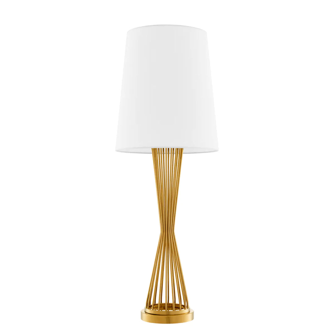 Lampa de masa eleganta in forma de clepsidra Holmes by Eichholtz