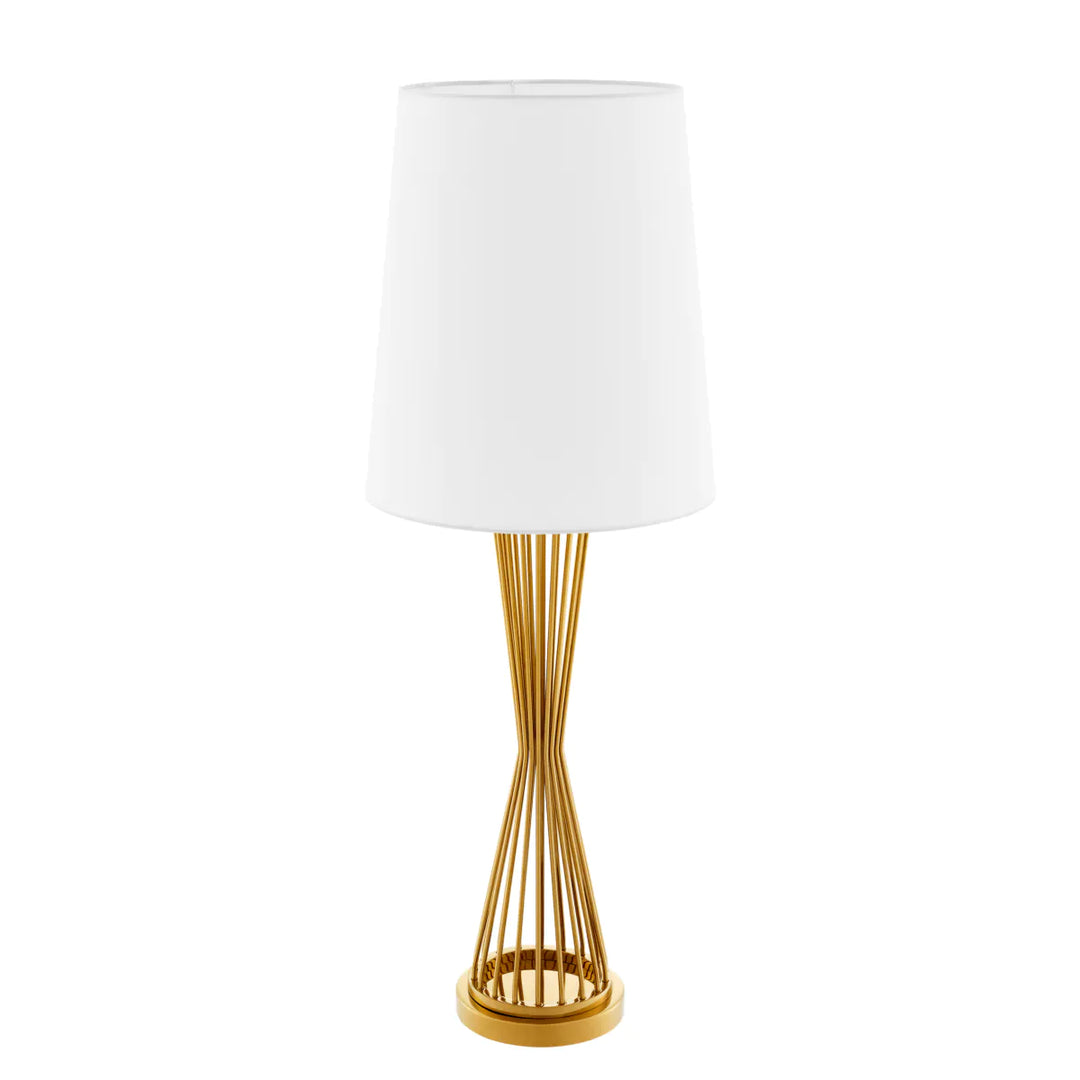 Lampa de masa eleganta in forma de clepsidra Holmes by Eichholtz