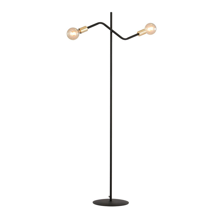 Lampa de podea BOLT LP2 BLACK GOLD