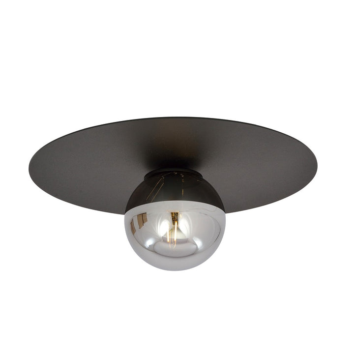 Plafoniera SOLAR 1 neagra si grafit