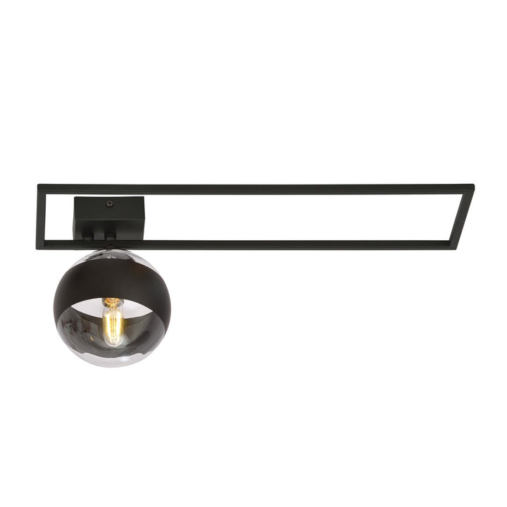 Plafoniera IMAGO 1B cu dunga neagra